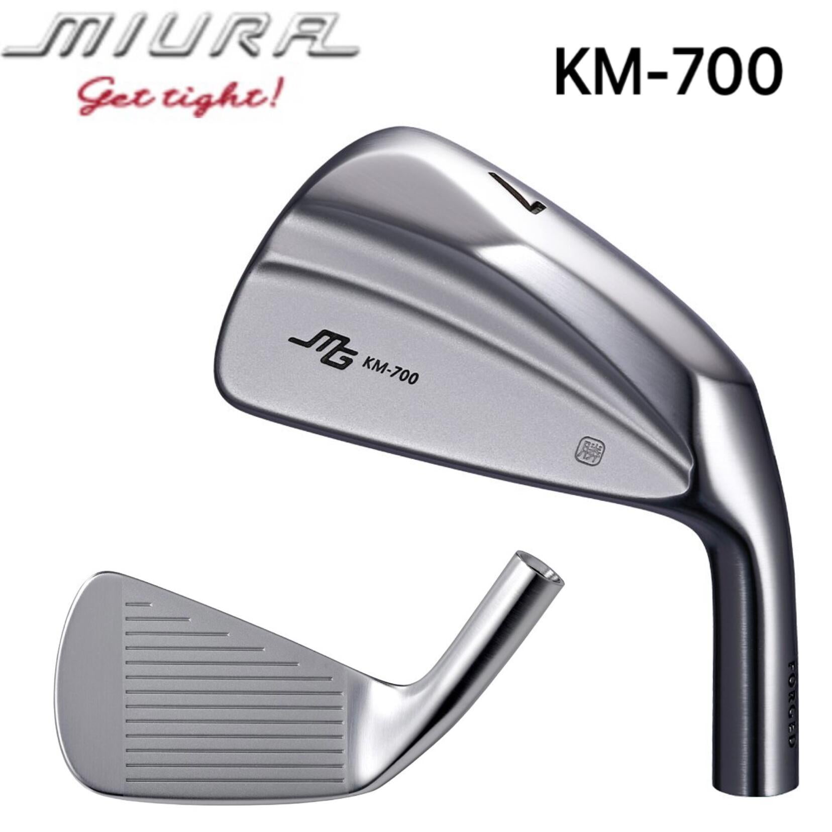 三浦技研 MIURA KM‐700 アイアン ５〜９・Pｗ ６本セット ノーマル仕様 