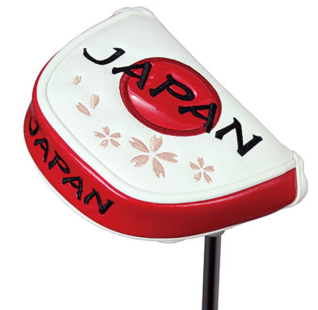 ジャパン JAPAN パターカバー マレットタイプ パター用 ヘッドカバー ゴルフ 日本 和柄 日の丸 桜