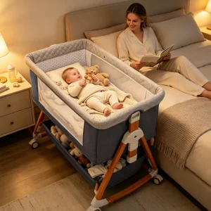 3 in 1 Portable Rocking Bassinet