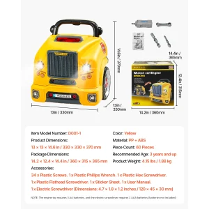 Kids Mechanic Car Repair Set