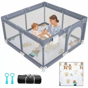 Portable Playpen For 0-6Y