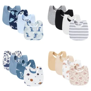4Pcs Cartoon Baby Bibs